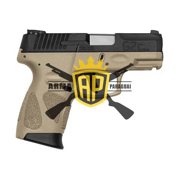 Pistola Taurus G2C Toro Calibre .38TPC TAN