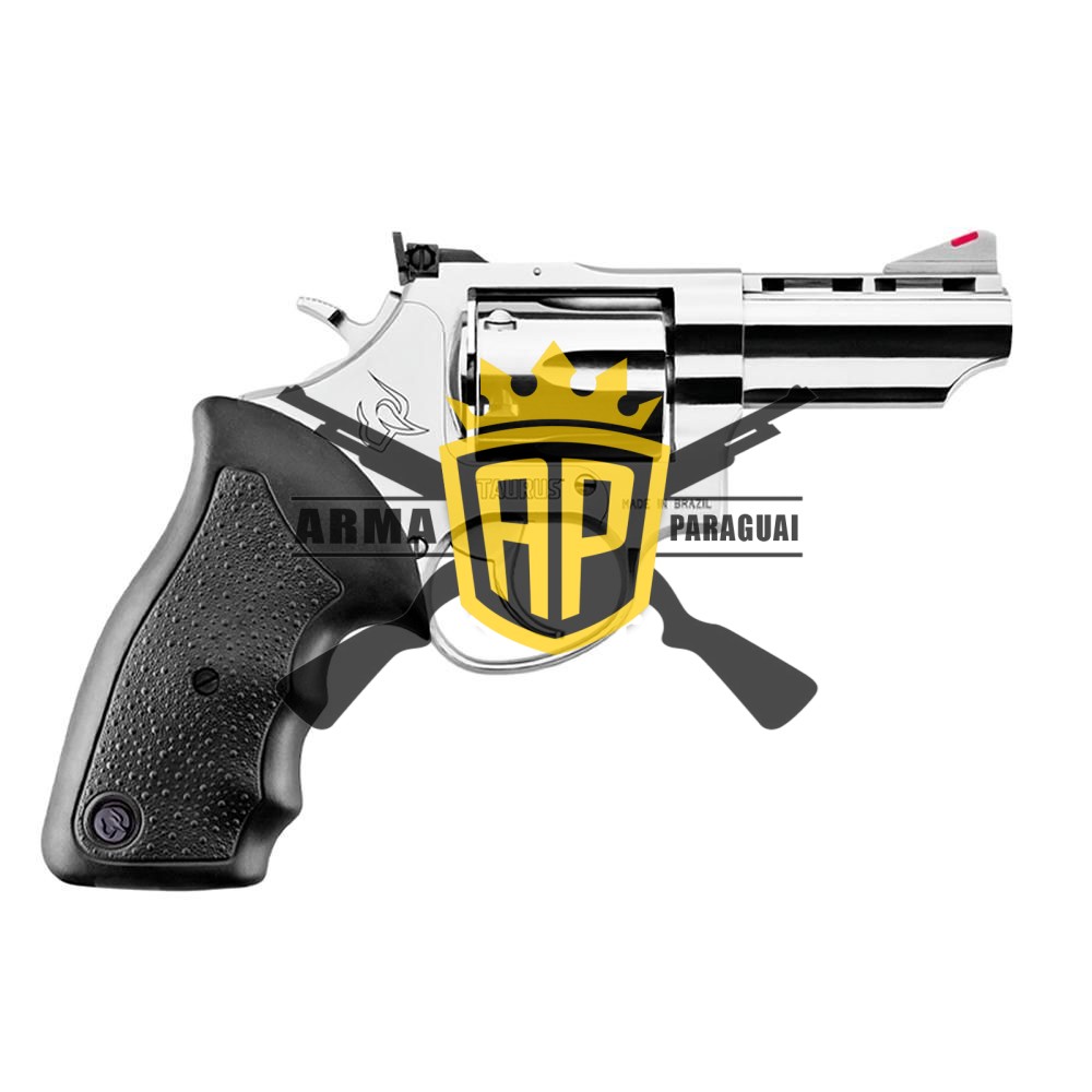 Revólver Taurus RT88 – Cal. 38 SPL – 6 Tiros – Cano 3″ – Cabo Borracha Inox