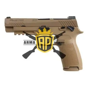 PISTOLA P320-M17 COYOTE C/ TRAVA E CALIBRE 9MM - SIG SAUER