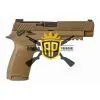 PISTOLA P320-M17 COYOTE C/ TRAVA E CALIBRE 9MM - SIG SAUER