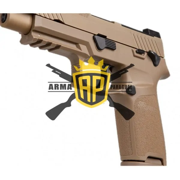 PISTOLA P320-M17 COYOTE C/ TRAVA E CALIBRE 9MM - SIG SAUER