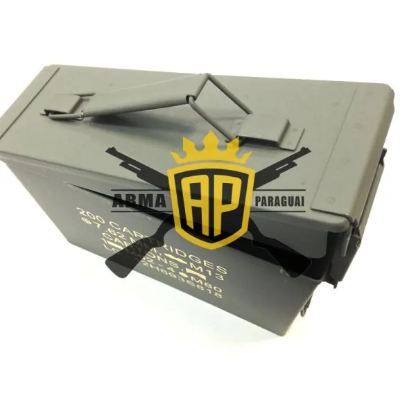 Caixa Munição Oem 200m 7.62 Aço Verde