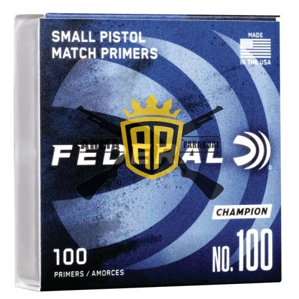 Espoleta Federal CHAMPION SMAL PISTOL NO.100 – CX 100