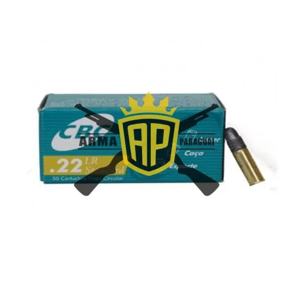 Munição CBC 22 Standard LR CHOG 40GR