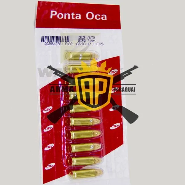 Munição CBC 32 AUTO EXPO 71GR