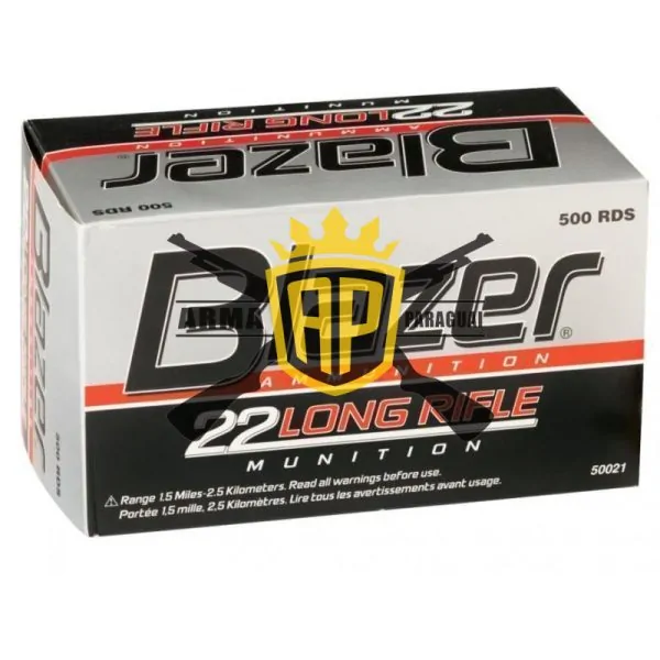 Munição CCI 17HMR TNT HP 17 Grains – Cx 50 2 Munição CCI Blazer Cal .22 LR 40GR LRN Cx 50