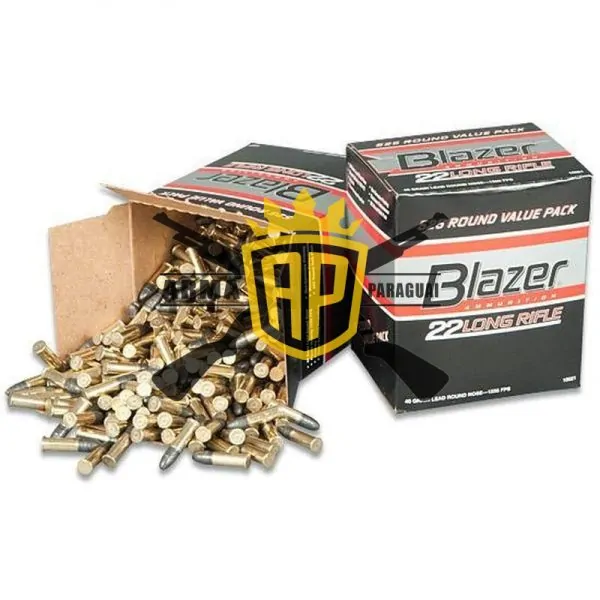 Munição CCI 17HMR TNT HP 17 Grains – Cx 50 2 Munição CCI Blazer Cal .22 LR 38GR LRN Cx 525