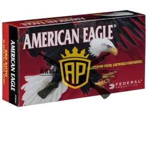 Munição Federal 380 AUTO FMJ AMERICAN EAGLE 95 GR – CX 50