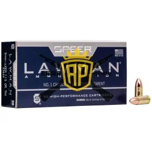 Munição SPEER LAWMAN 9mm LUGER TMJ 115 Grains – Cx 50 Munição SPEER LAWMAN 9mm LUGER TMJ 115 Grains – Cx 50