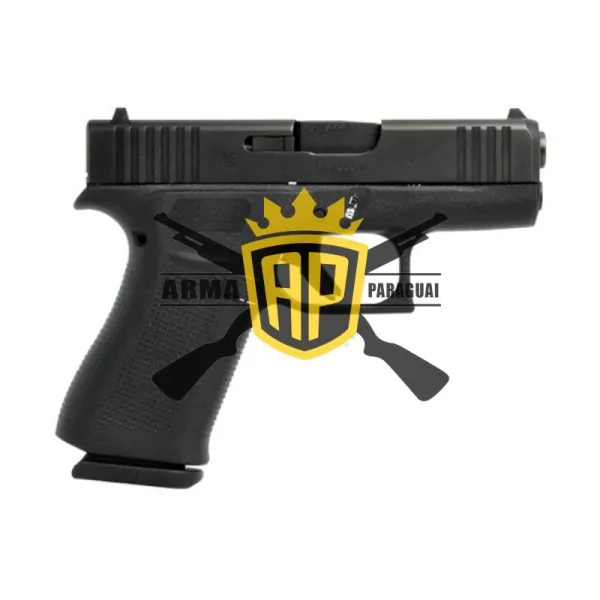 Pistola Glock G43X Gen5 Calibre 9Mm 10+1 Tiros