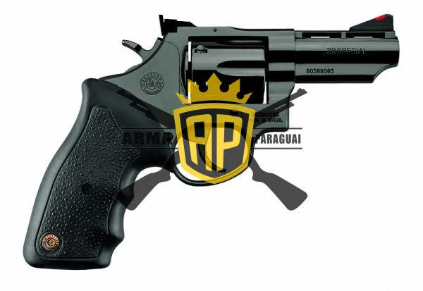 Revólver Taurus RT88 - Cal. 38 SPL - 6 Tiros - Cano 3" - Cabo Borracha